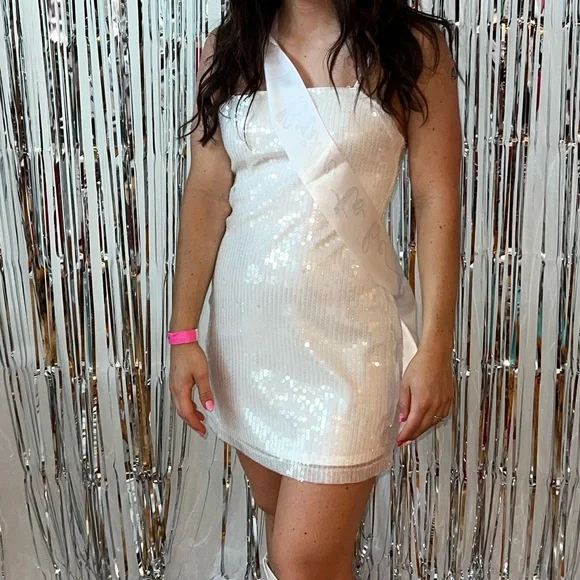 12th Tribe | Dresses | 2th Tribe White Sequin Mini Dress | Poshmark 12th Tribe | Dresses | 2th Tribe White Sequin Mini Dress | Poshmark